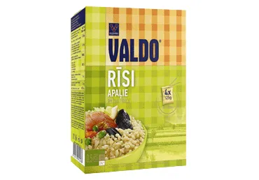 Apaļie rīsi VALDO 4x125g