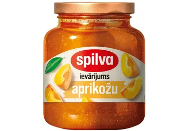 Aprikožu ievārījums SPILVA 380g