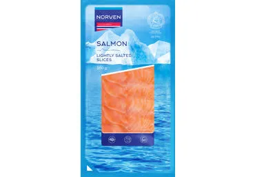 Atlantijas laša fileja viegli sālījuma NORVEN 350g
