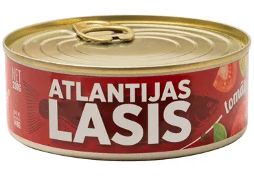 Atlantijas lasis tomātu mērcē 230g