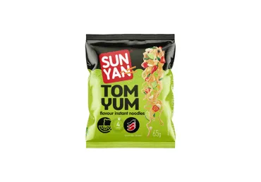 Ātri pagatavojamas nūdeles SUN YAN Tom Yum 65g