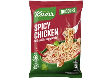 Ātri pagatavojamas nūdeles pikantā vista KNORR 63g