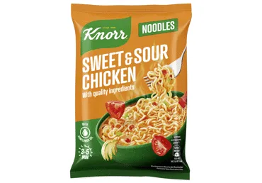 Ātri pagatavojamas nūdeles saldskābā vista KNORR 65g