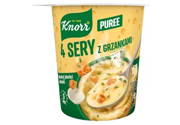 Ātri pagatavojams kartupeļu biezenis KNORR 4 sieru 50g