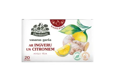 Augļu tēja HERBITUM ingvers-citr. 20x2g