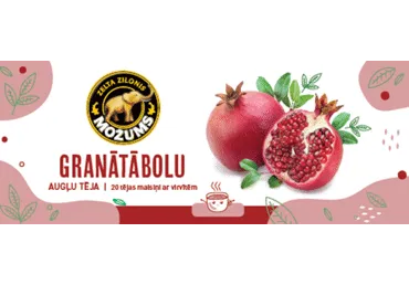Augļu tēja MOŽUMS granātābolu 20x1,75g