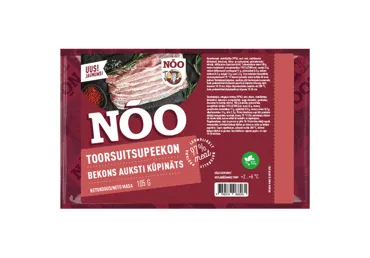 Auksti kūpināts bekons NOO 105g