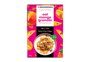 Auzu gran.THE BEGINNINGS mango b/g. 200g