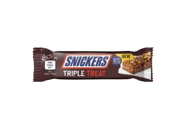 Batoniņš SNICKERS Triple Treat 32g
