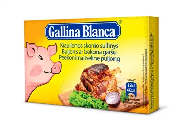 Bekona buljons GALLINA BLANCA 8x10g