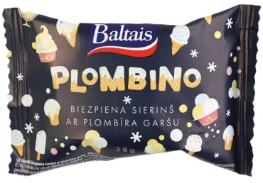 Biezpiena sieriņš BALTAIS PLOMBINO 38g