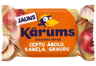 Biezpiena sieriņš KĀRUMS ābolu-kanēļa 45g