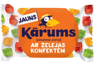 Biezpiena sieriņš KĀRUMS ar žel.konf.45g