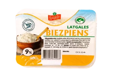 Biezpiens LATGALES 9% 400g