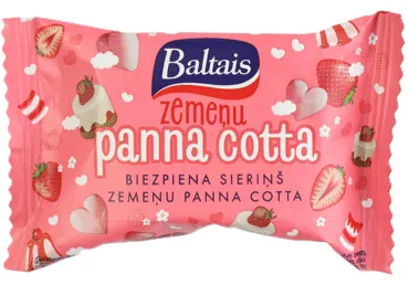 Biez.sieriņš BALTAIS zem.Panna Cotta 38g