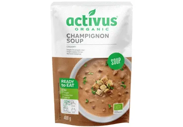 BIO šampinjonu krēmzupa ACTIVUS 400g