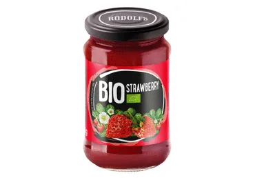 BIO zemeņu ievārījums RŪDOLFS 400g