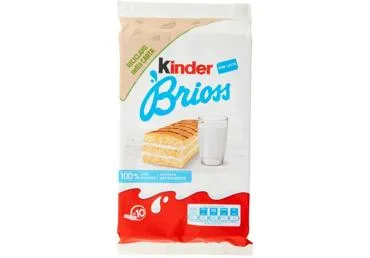 Biskvīta batoniņš ar piena pildījumu KINDER 270g