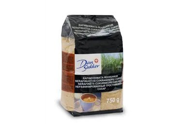 Brūnais niedru cukurs DAN SUKKER 750g