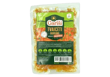 Burkānu salmiņi tvaicēti 350g