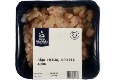 Cāļa fileja griezta RM 400g