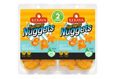 Cāļa filejas nageti divpaka ĶEKAVA 2x260g