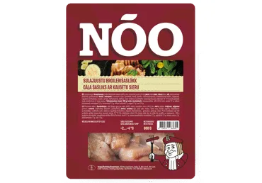 Cāļa šašliks ar kausēto sieru NOO 600g