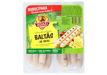 Cepamdesiņas Baltās ar sieru ĀDAŽI 400g