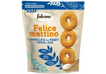 Cepumi ar jogurtu un rīsu miltiem FALCONE 500g