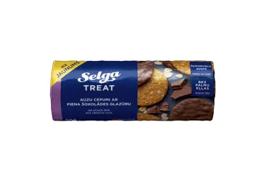 Cepumi auzu Treat šokolādes glazūrā SELGA 200g