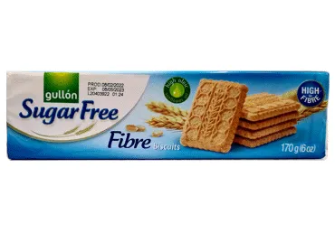 Cepumi GULLON FIBRA NATURE bez cukura 170g