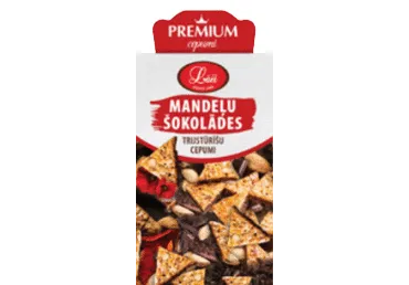 Cepumi LĀČI mandeļu šok.trijstūrīši 150g