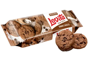 Cepumi LOVITA ar kakao un šokolādes gabaliņiem 150g