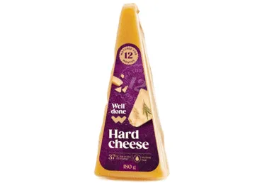 Cietais siers WELL DONE 37% 12mēn. 180g