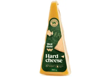 Cietais siers WELL DONE 37% 18mēn. 180g