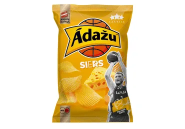 Čipsi ĀDAŽU ar siera garšu 130g
