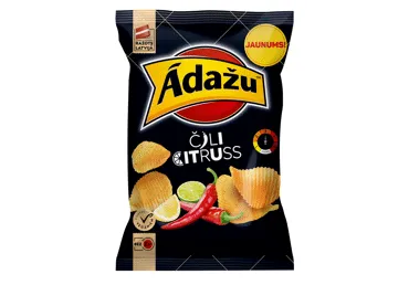 Čipsi ĀDAŽU čili un citruss 130g