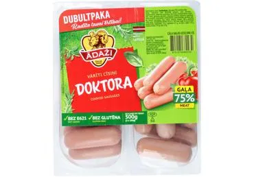 Cīsiņi DOKTORA ĀDAŽI 500g