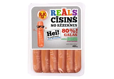 Cīsiņi Reālie RGK 485g
