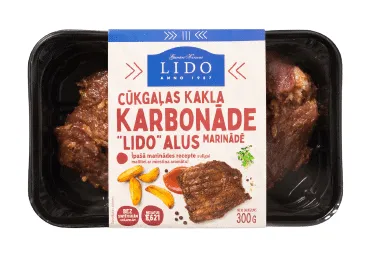 Cūkgaļas kakla karbonāde alus marinādē LIDO 300g