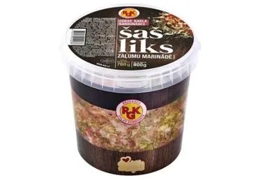 Cūkgaļas kakla karbonādes šašliks zaļumu marinādē RGK 800g