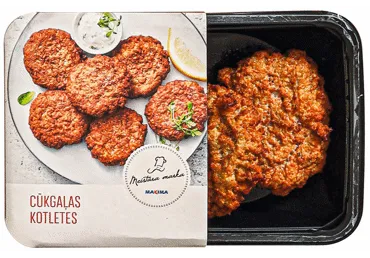 Cūkgaļas kotletes MEISTARA MARKA 2gb 200g