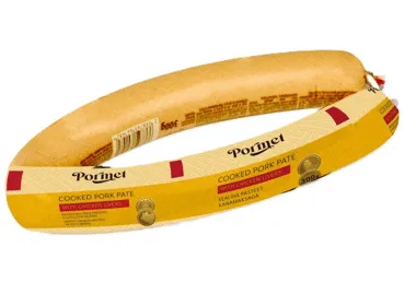 Cūkgaļas pastēte ar vistu aknām vārīta PORMET 300g