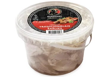 Cūkgaļas šašliks Tradicionālais KGS 1,8kg	