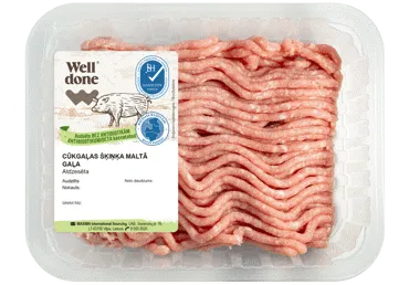 Cūkgaļas šķinķa maltā gaļa AF WELL DONE 400g