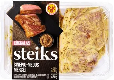Cūkgaļas steiks sinepju-medus mērcē RGK 450g