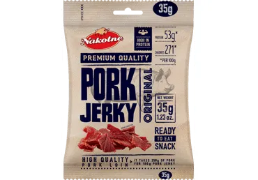 Cūkgaļas uzkoda Pork Jerky NĀKOTNE 35g