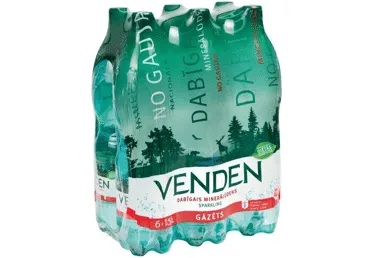 Dabīgais minerālūdens VENDEN gāzēts 6x1,5L D
