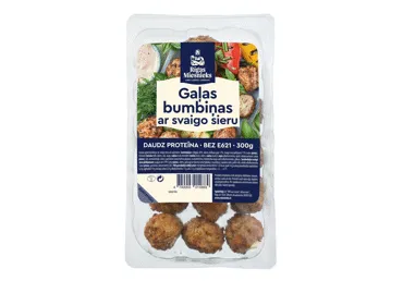 Gaļas bumbiņas ar svaigo sieru RM 300g