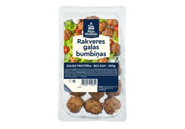 Gaļas bumbiņas Rakveres RM 300g